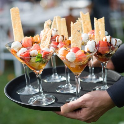 Tomato Caprese Martini