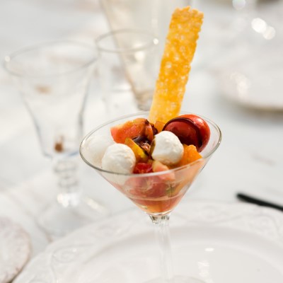 Tomato Caprese Martini